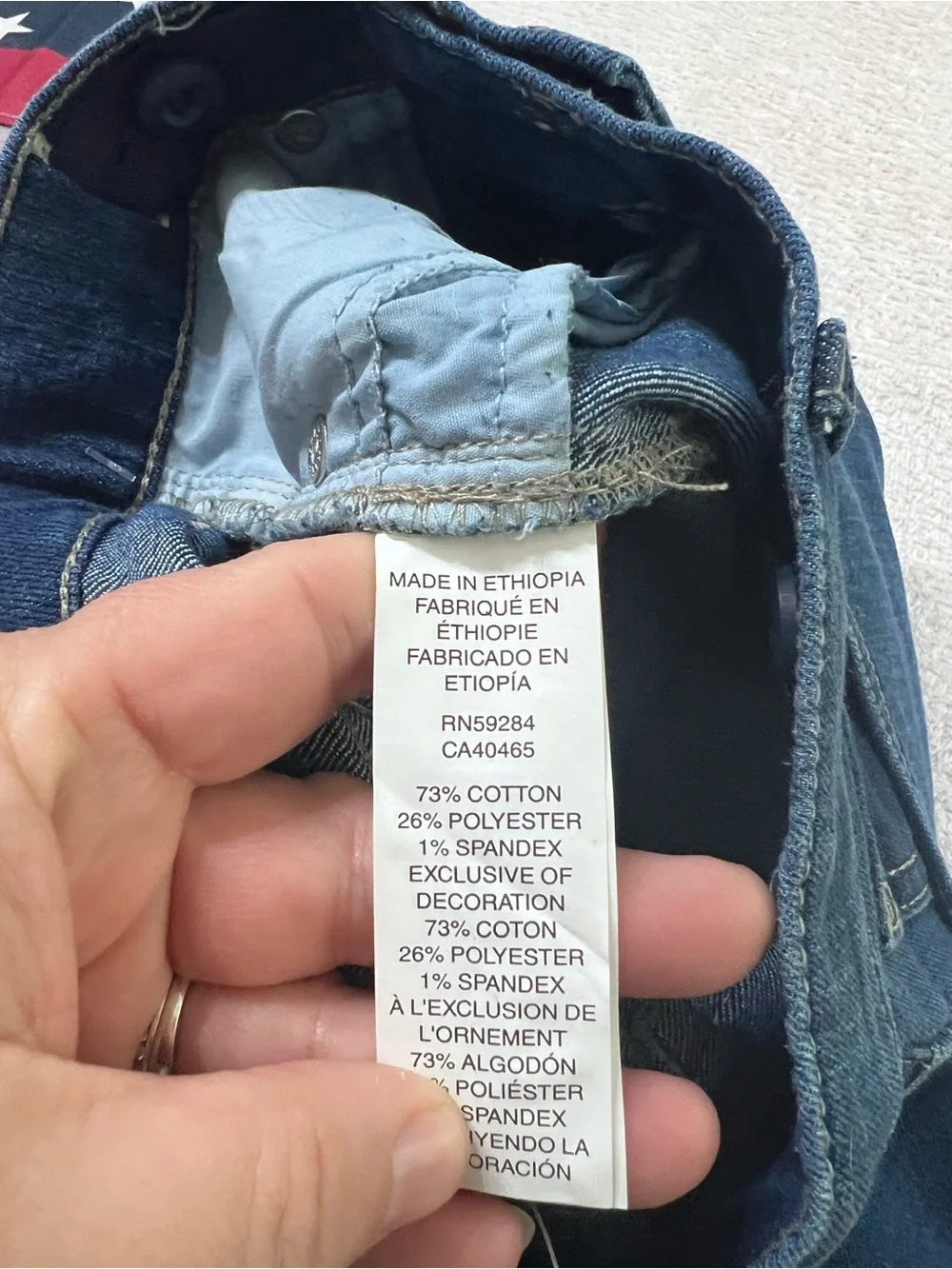 NWT The Children’s Place Girls 6 Bootcut Jeans Dark Wash Denim 7000286